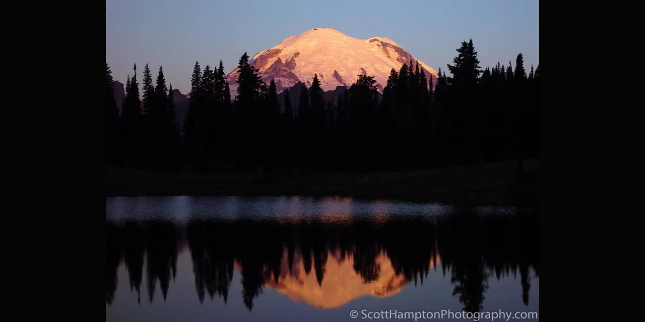 Sunrise on Mt. Rainer