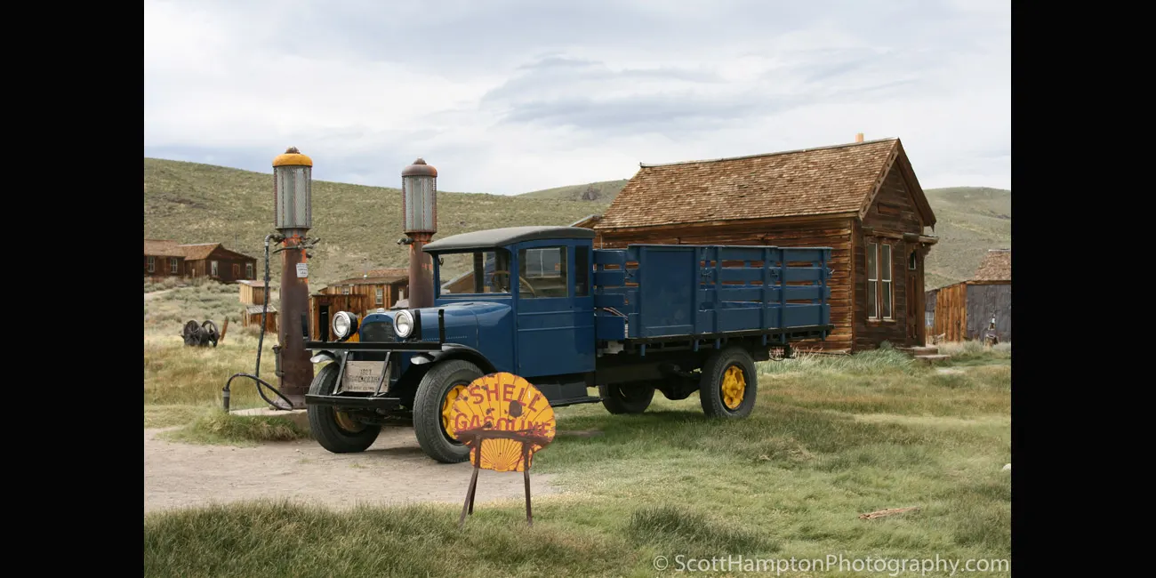 Gas Station, Bodie, CA