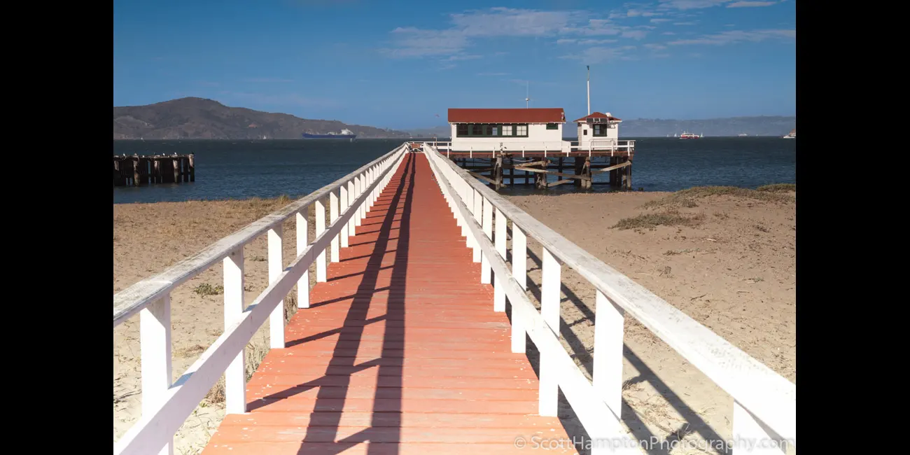Farallones National Marine Sanctuary Pier & Tide Gauge House