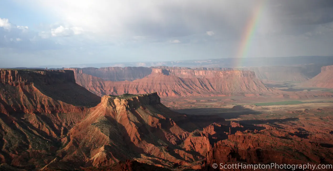 Cloudburst at the 'Top of the World'