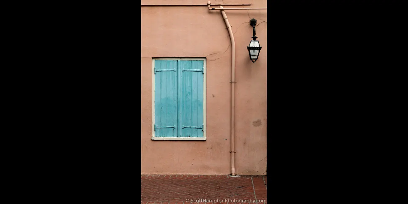 Pink and Blue in New Orleans II